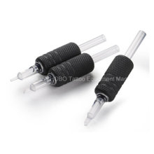 Hot Sale Clear Tip Style 19mm Soft Disposable Tattoo Grips Supplies